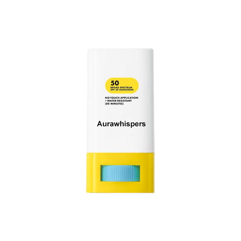 Aurawhispers Clear SPF 50 Sunscreen Stick | Invisible Broad Spectrum UVA/UVB Protection