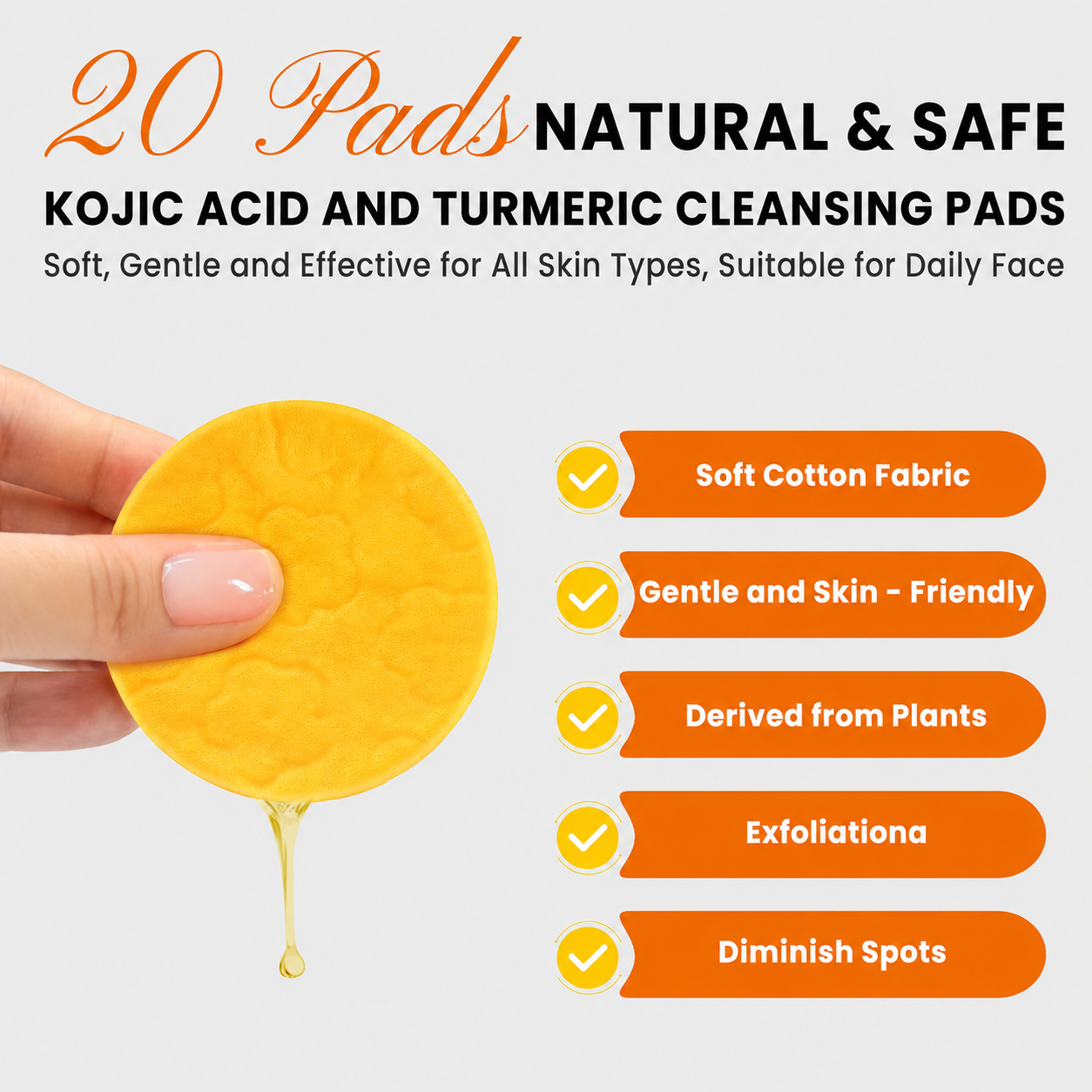 Prionne Turmeric Kojic Glow Pads