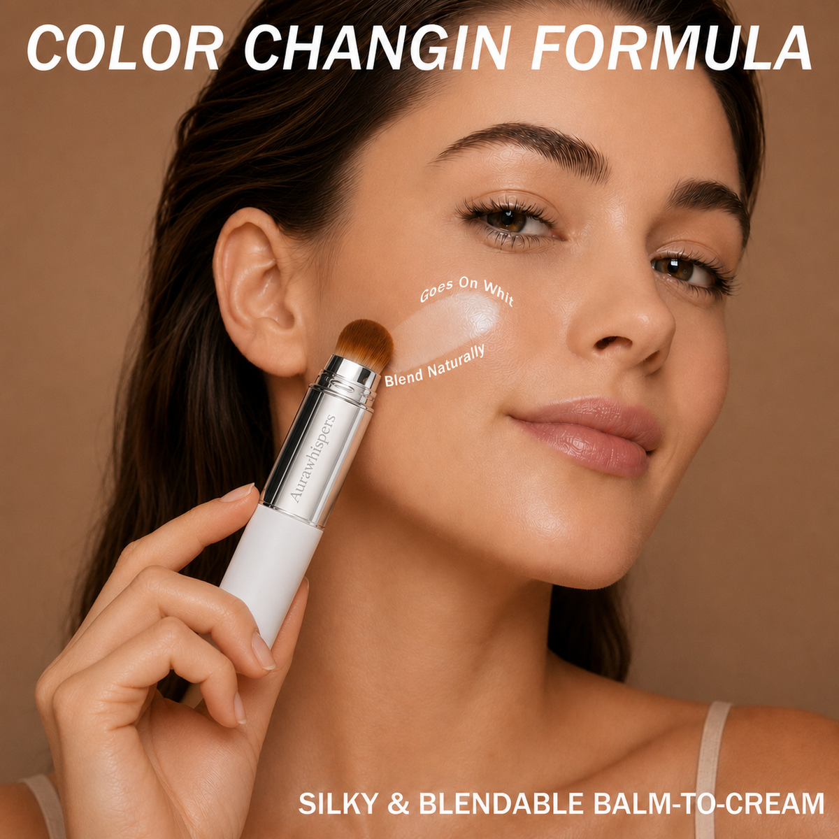 Aurawhispers Dual-Ended Color-Adapt Foundation Stick