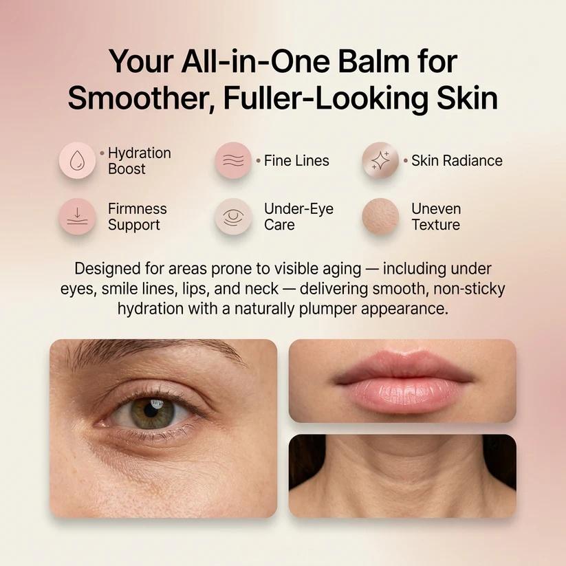 AuraWhispers PDRN Pink Collagen Volume Multi Balm