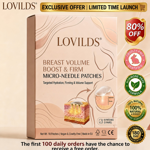 💥LOVILDS® 🥛 Targeted Breast Enhancement Advanced Nano Microneedle Patch💃