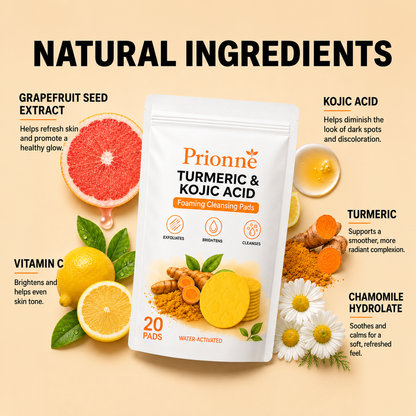 Prionne Turmeric Kojic Glow Pads