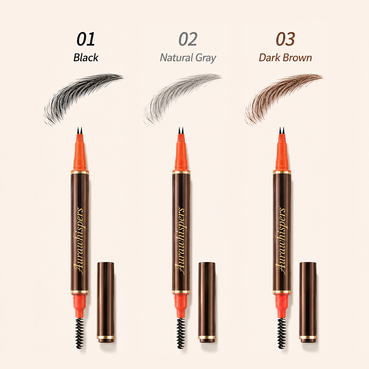 Last Day Buy 1 Get 1 Free✨Aurawhispers 2-Tip UltraFine Pen - Eyebrows