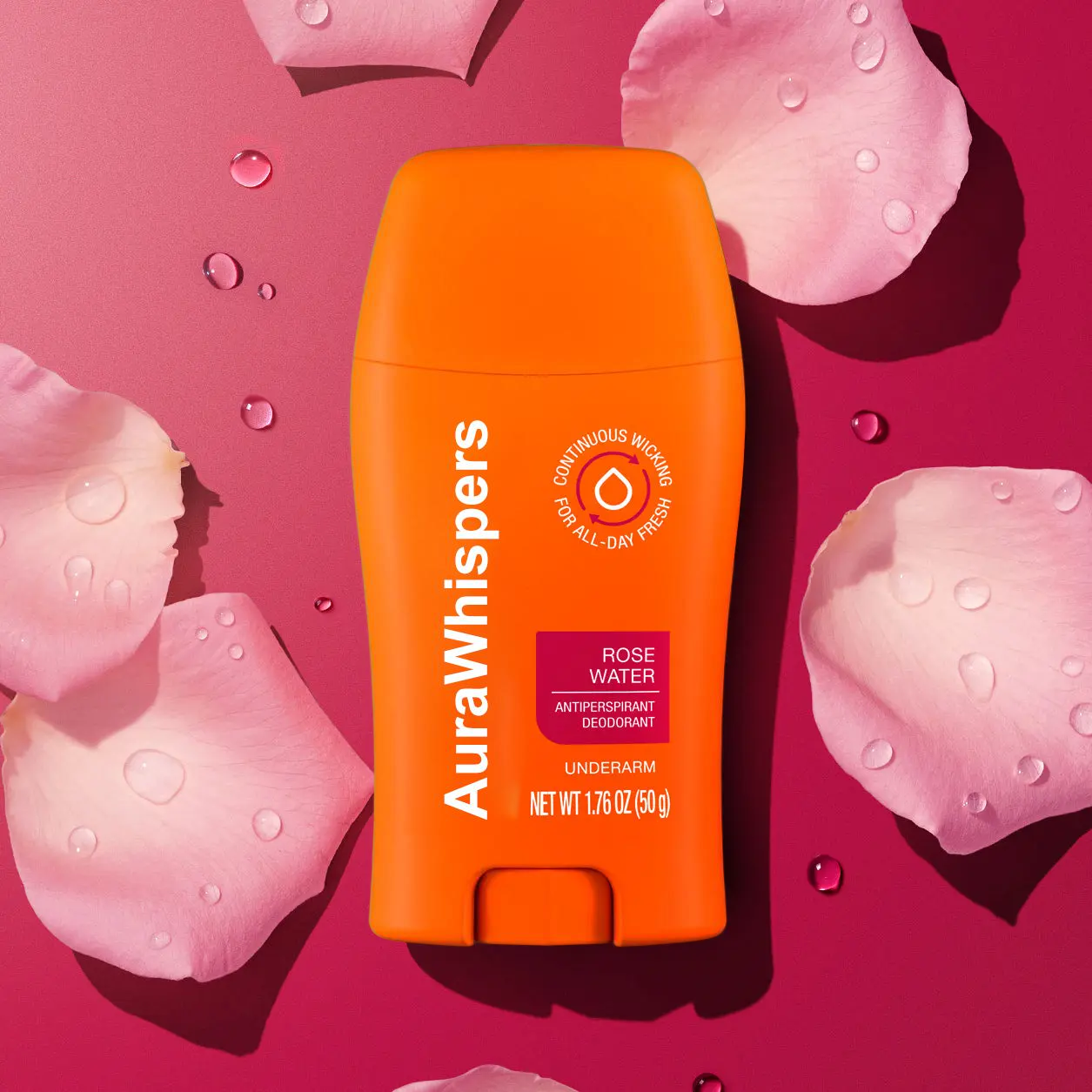 AuraWhispers Deodorant | Long-Lasting Freshness, Gentle Skin-Nourishing Underarm Care