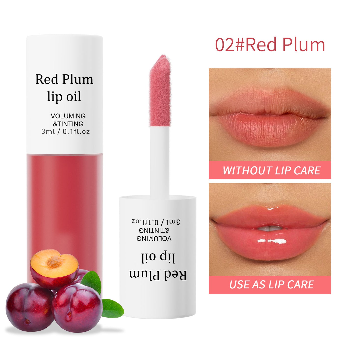 Last Day Buy 1 Get 1 Free Aurawhispers Apple Lip Oil Lip Stain｜Transfer-Proof Hydrating Plump Glossy Lip Tint, 7 Colors
