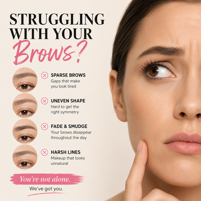 Aurawhispers FluffStay Brow Cream-Powder Pen