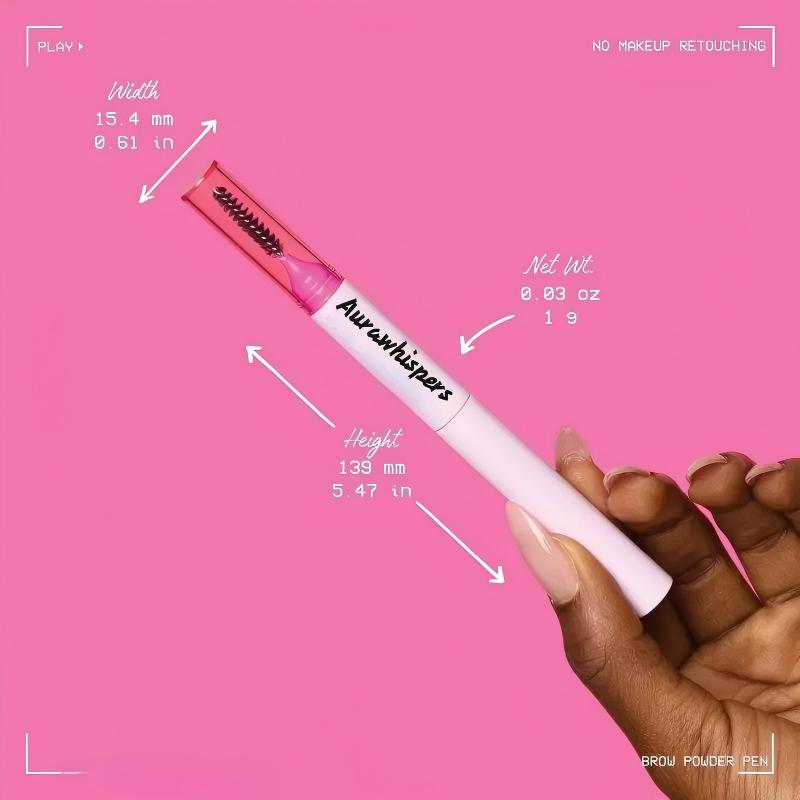 [NEW & EXCLUSIVE] FluffLift Brow Powder Pen, 24H Wear, Cream To Powder Eyebrow, Transfer-Resistant Formula, Aurawhispers