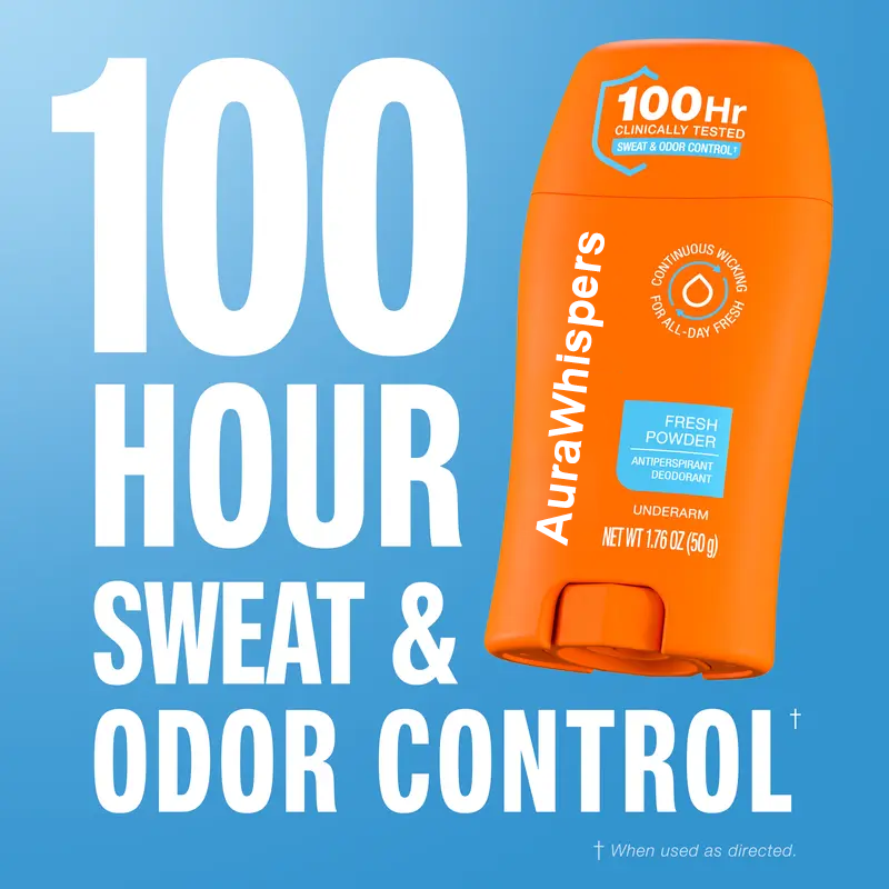 AuraWhispers Deodorant | Long-Lasting Freshness, Gentle Skin-Nourishing Underarm Care