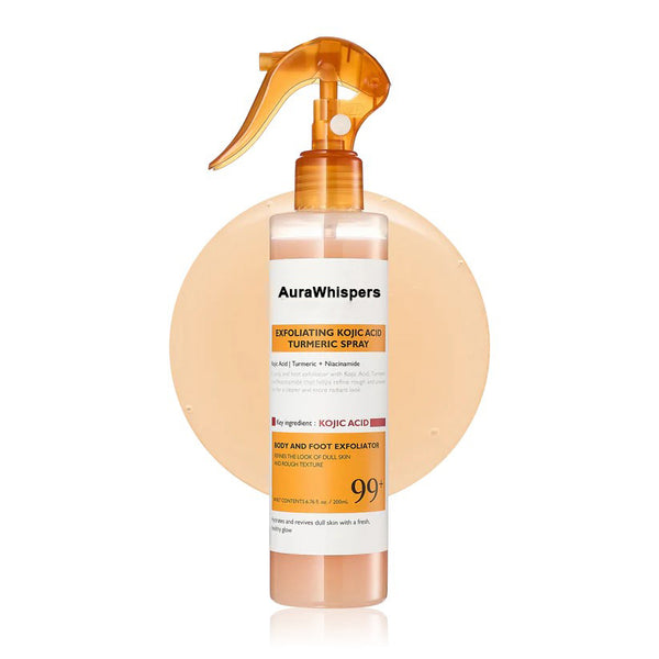 AuraWhispers Keratin Care Kojic Acid Turmeric Spray
